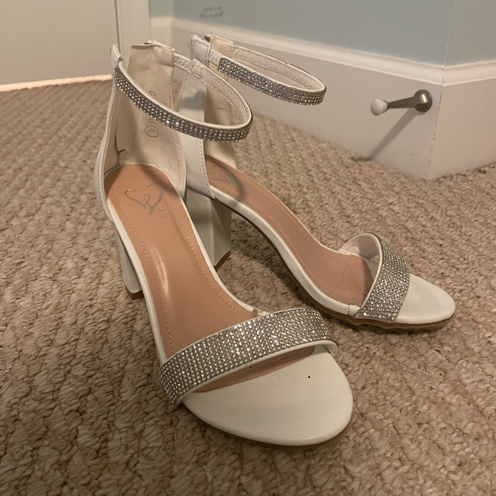 White heels